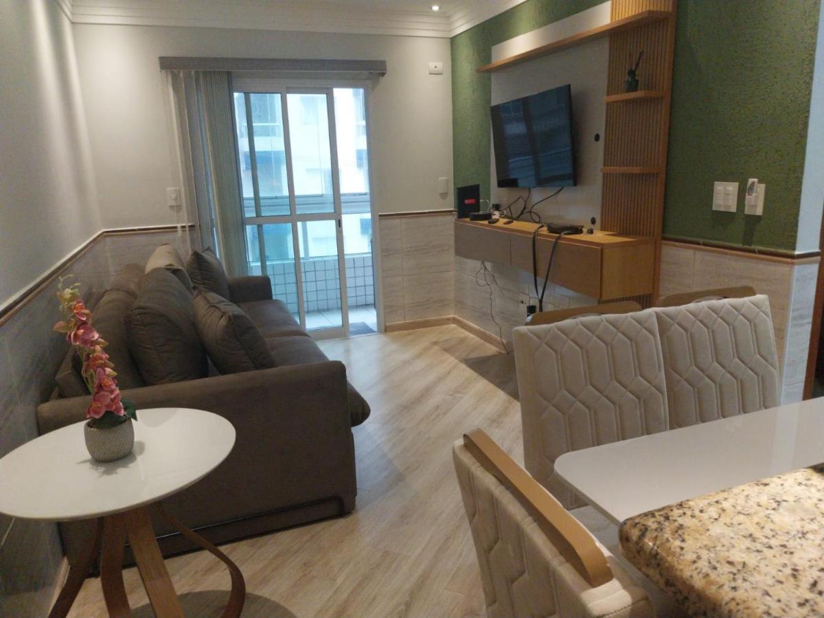 Apartmán Jg Triunfo Waves - Praia Grande, Ocian - 50M Do Mar Exteriér fotografie